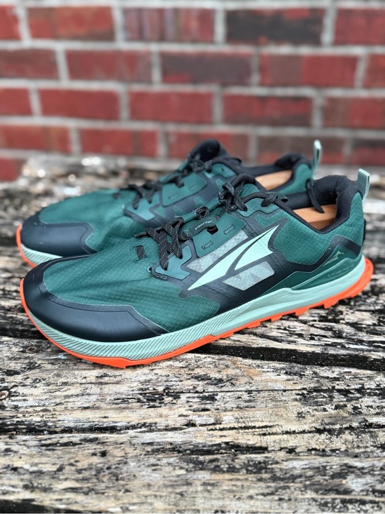 Altra Lone Peak 7 Men’s Sz 12 Deep Forest Green & Orange Trail Running Shoes X1 main image 11